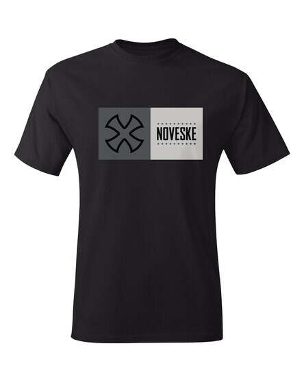 Noveske Block shirt in black from front